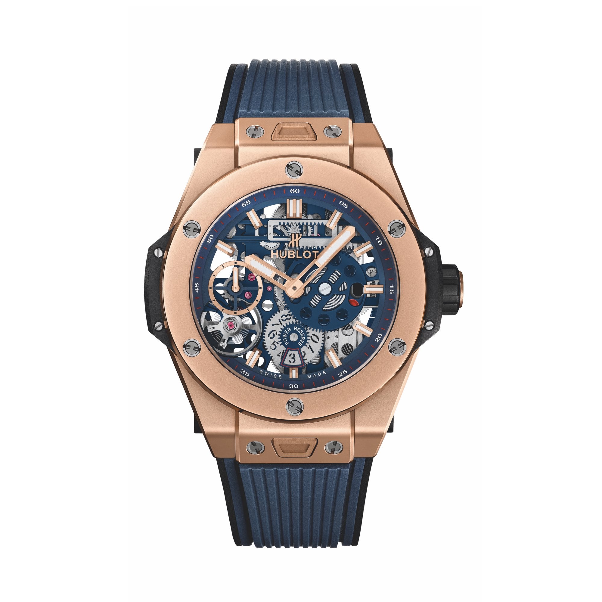 Big Bang Meca 10 King Gold Blue 45mm