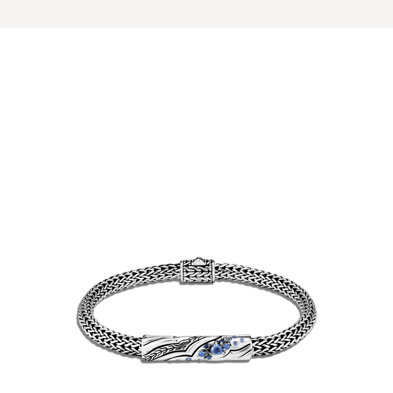 Station Bracelet with Diamonds Little Switzerland
