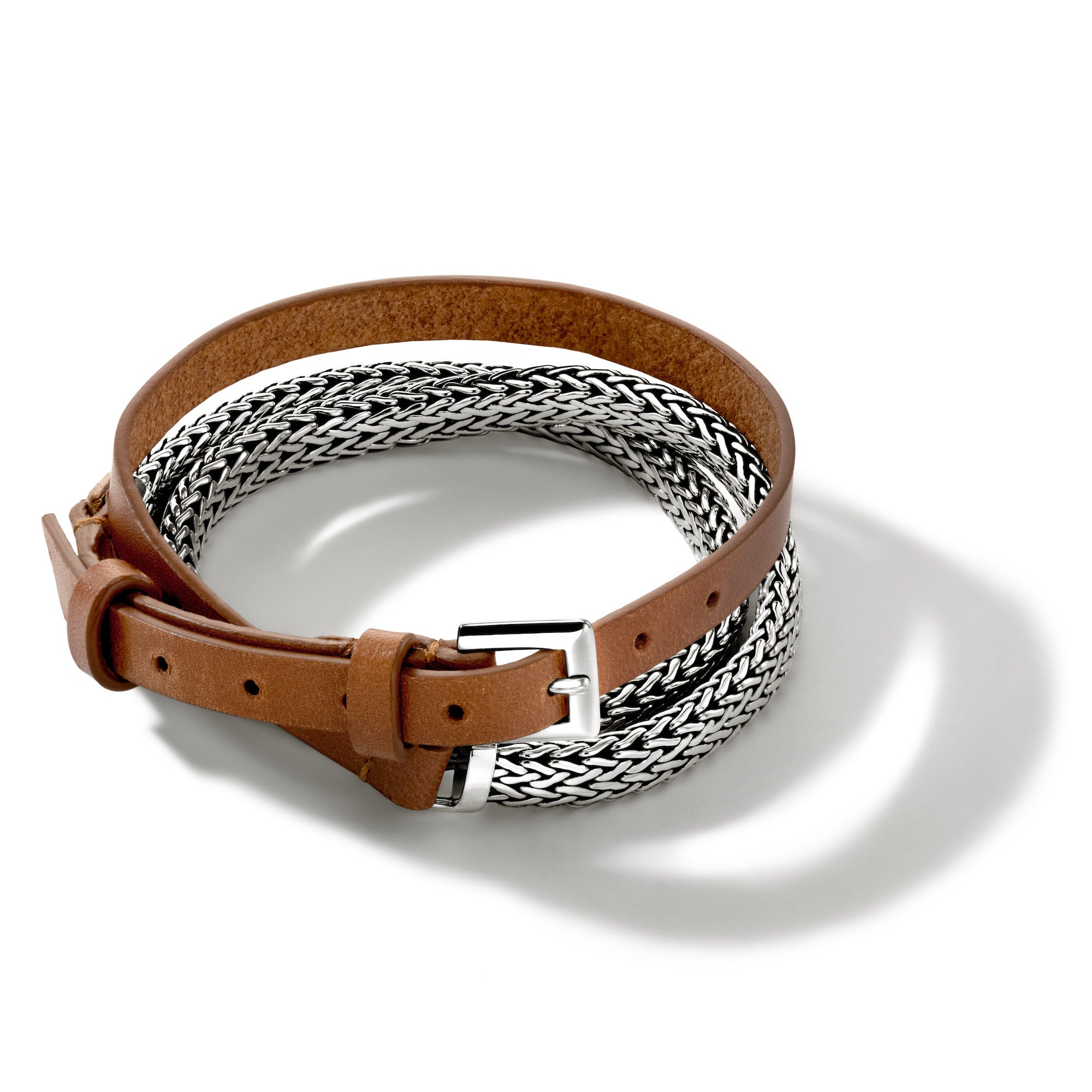 Men's Vintage Leather Bracelets – Adjustable Extension Clasp, Minimalist Rugged Style, Gift For Him