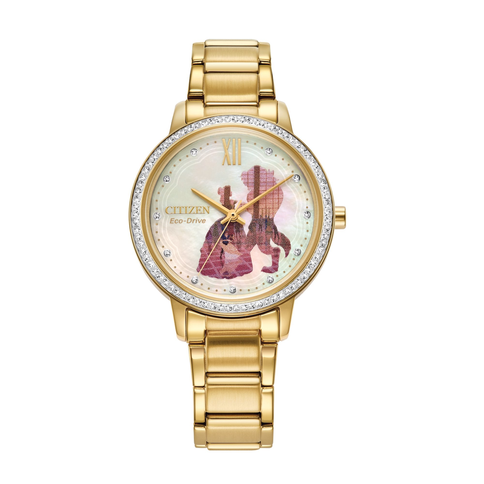 Disney\'s Premier Timepieces 18k Gold 750, Swiss‎ Movement Women\'s Watch Amazon.com: Disney Elegant Winnie The Pooh Women main image 3