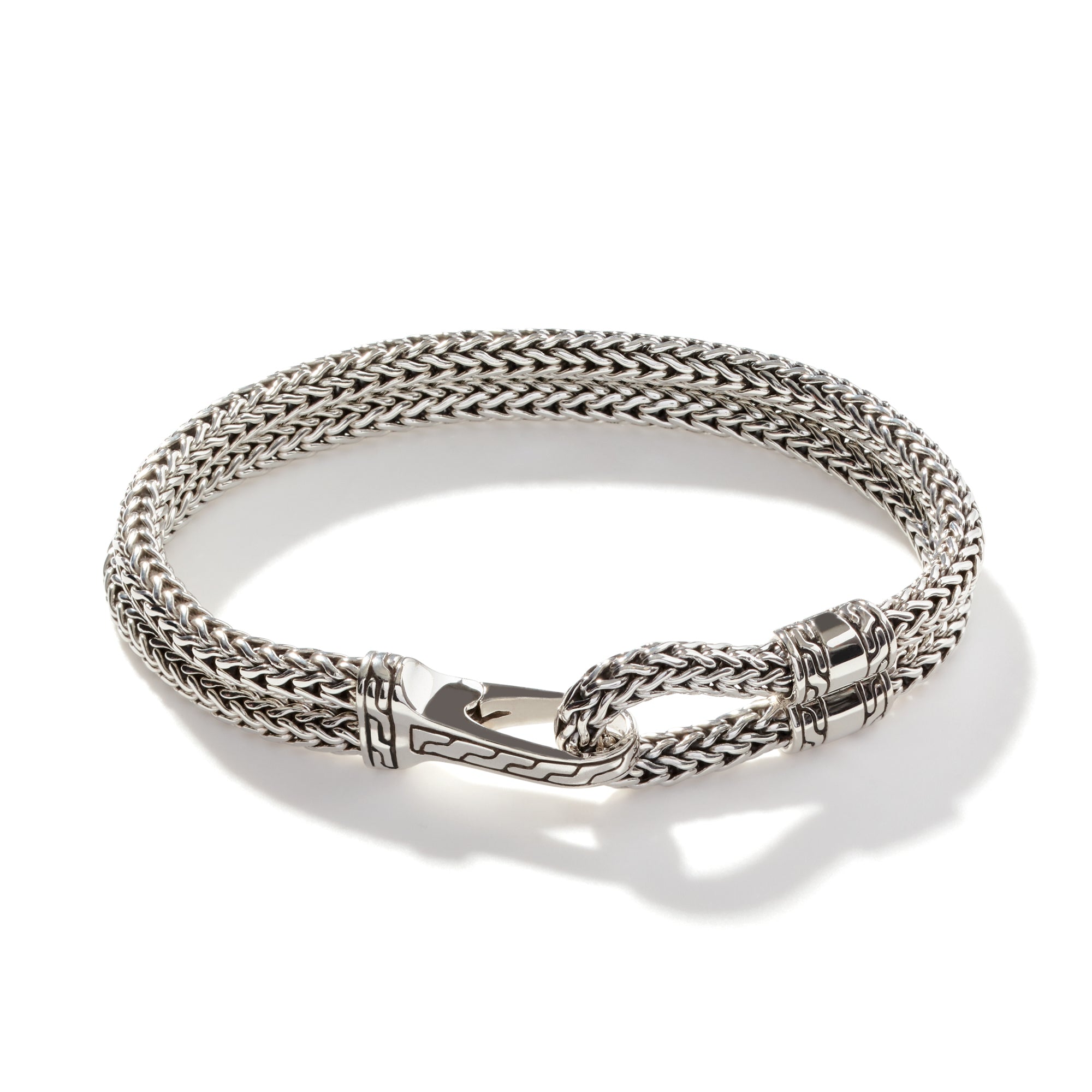 Classic Chain Hook Clasp Bracelet in Silver – Little Switzerland