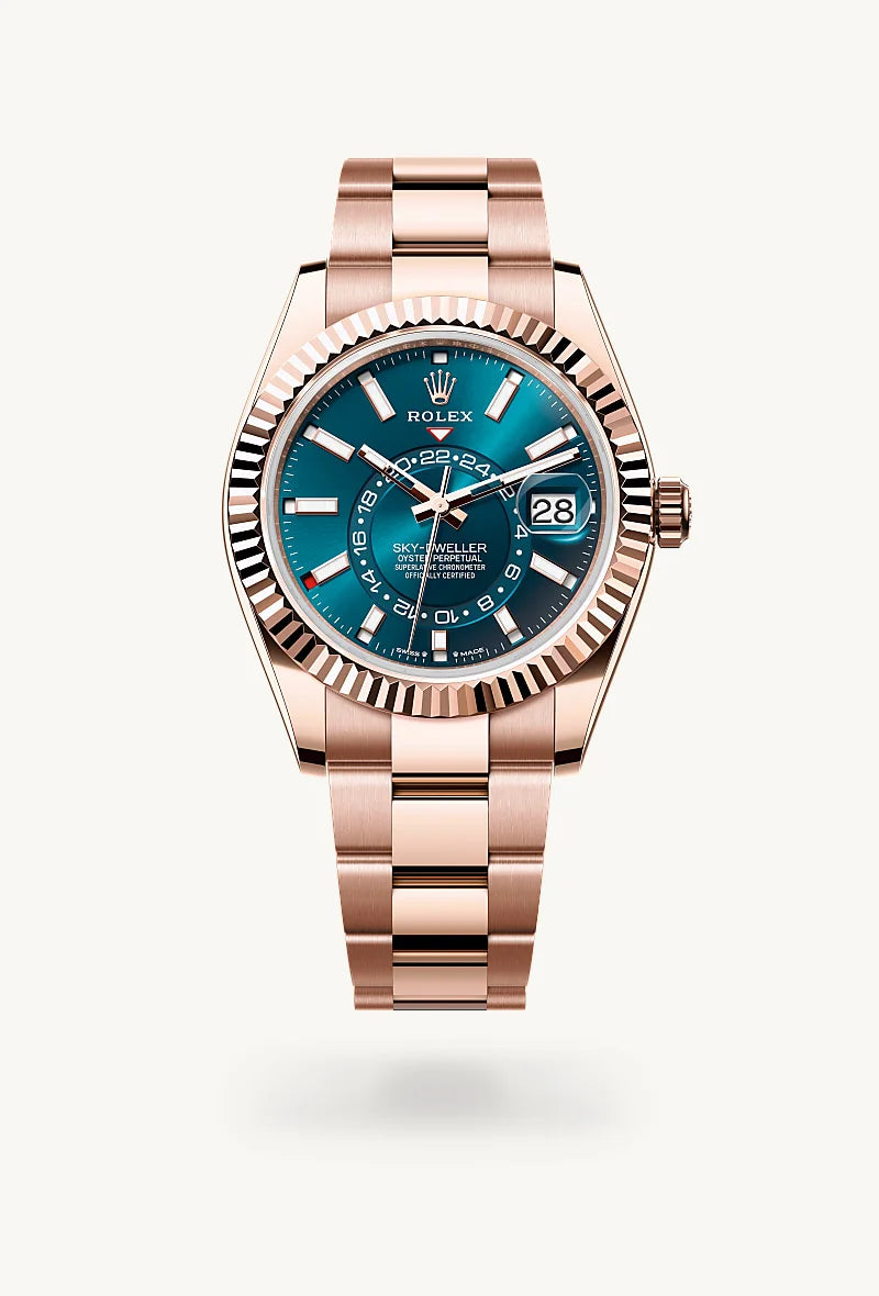 Rolex Sky-Dweller 18 kt Everose gold, M336935-0001 | Little