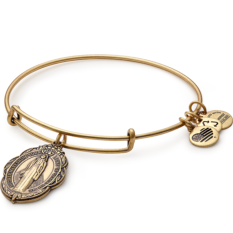 Alex and ani mary bracelet deals