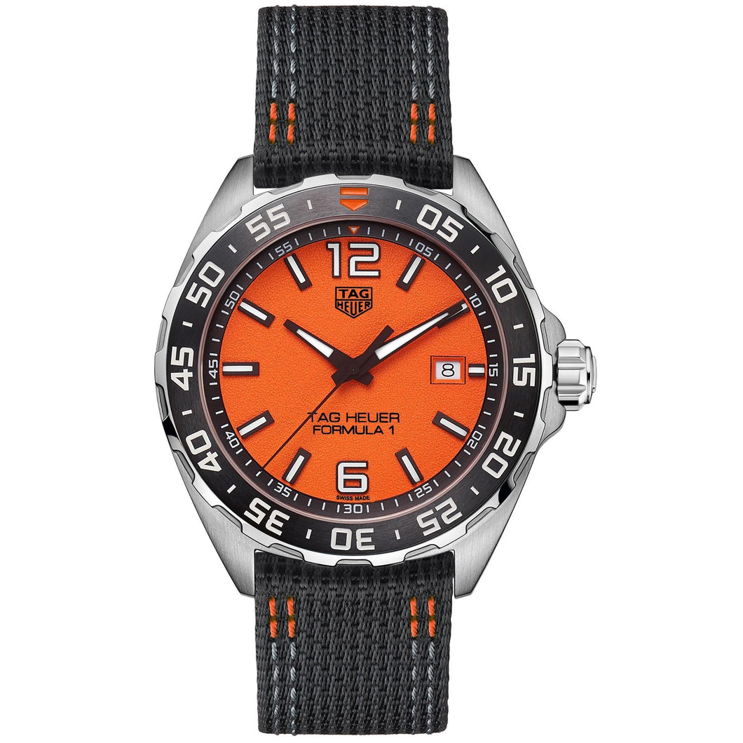TAG Heuer Formula 1 Quartz Mens Orange Watch