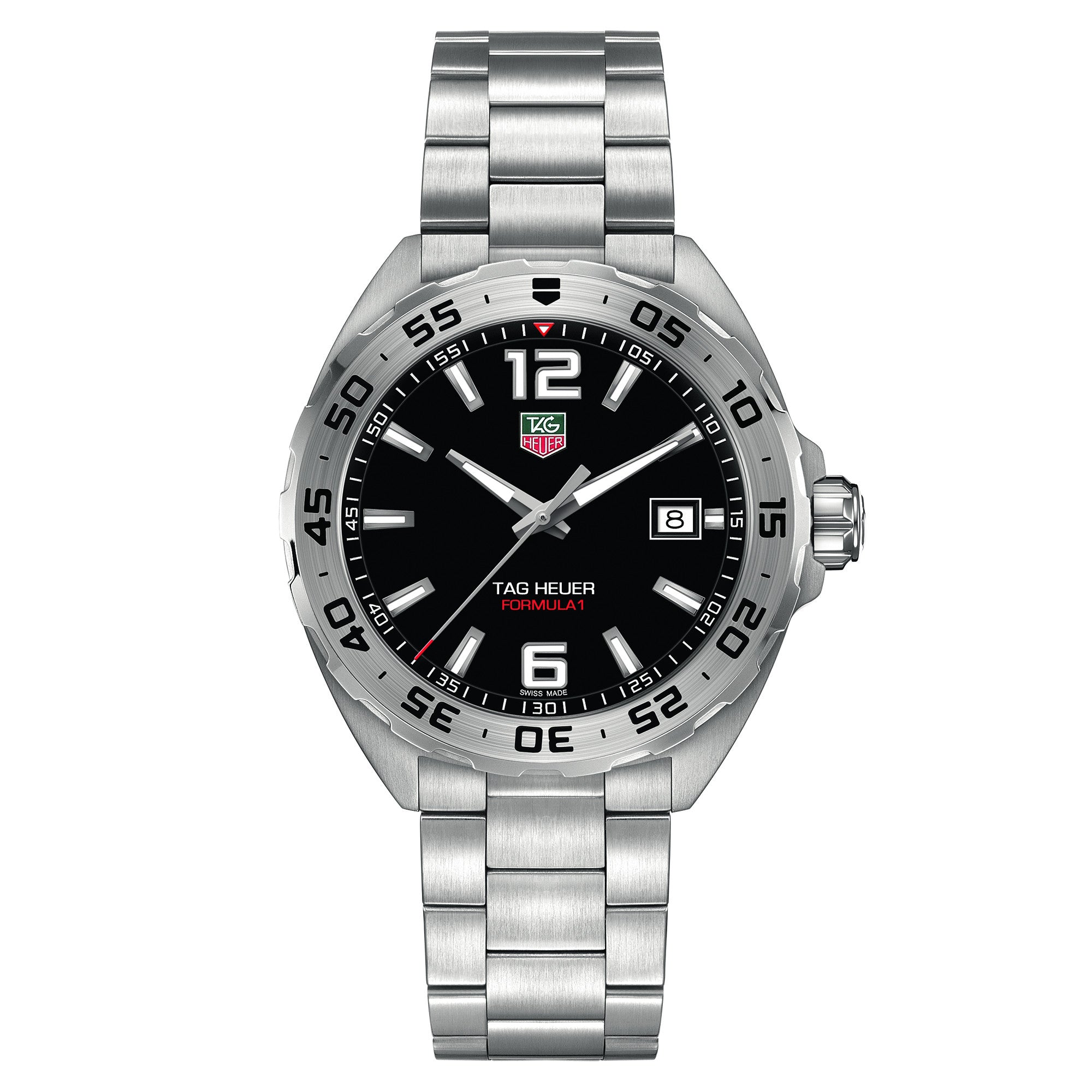 TAG Heuer Formula 1 Quartz Mens Black Steel Watch – Little Switzerland
