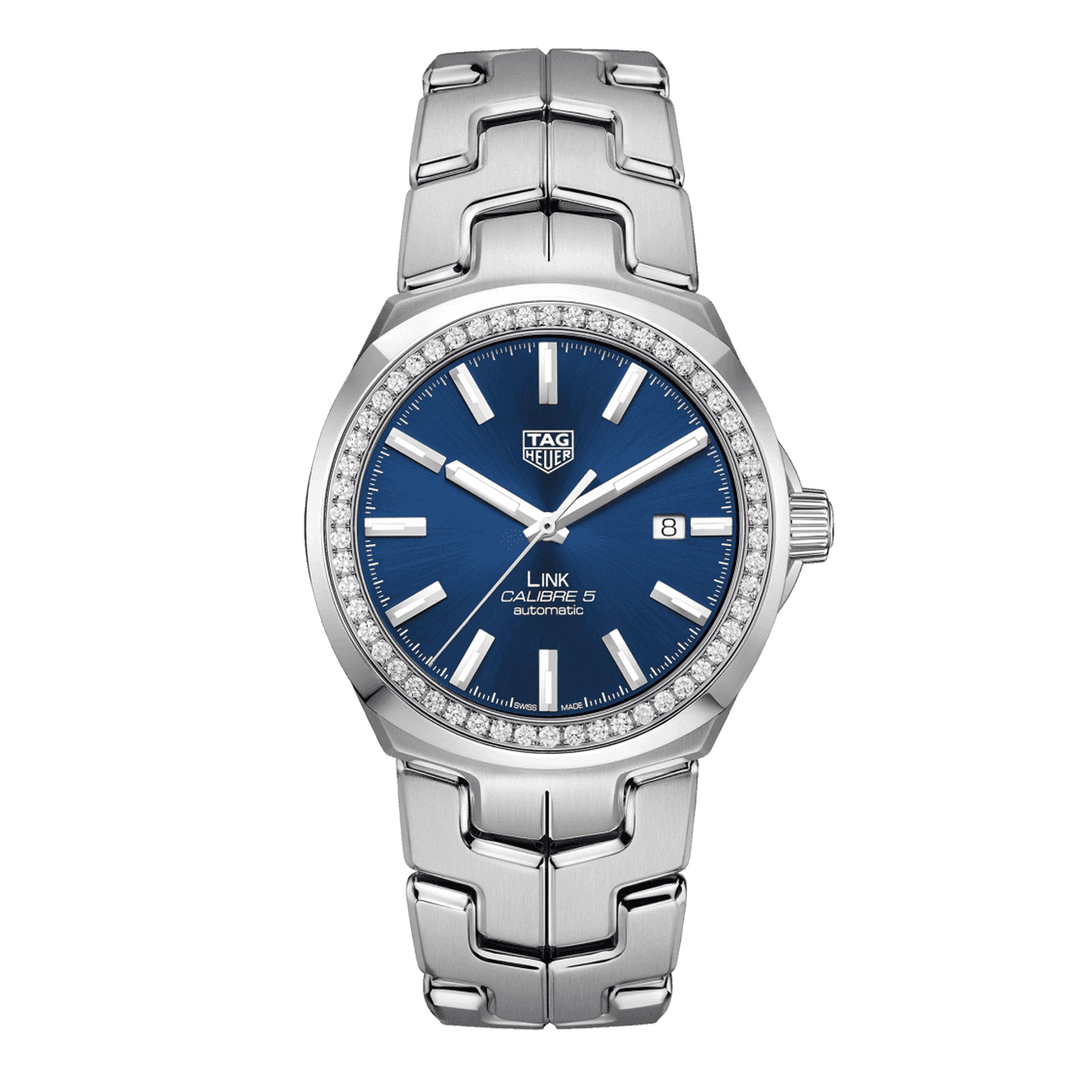 Tag heuer link calibre 5 blue clearance