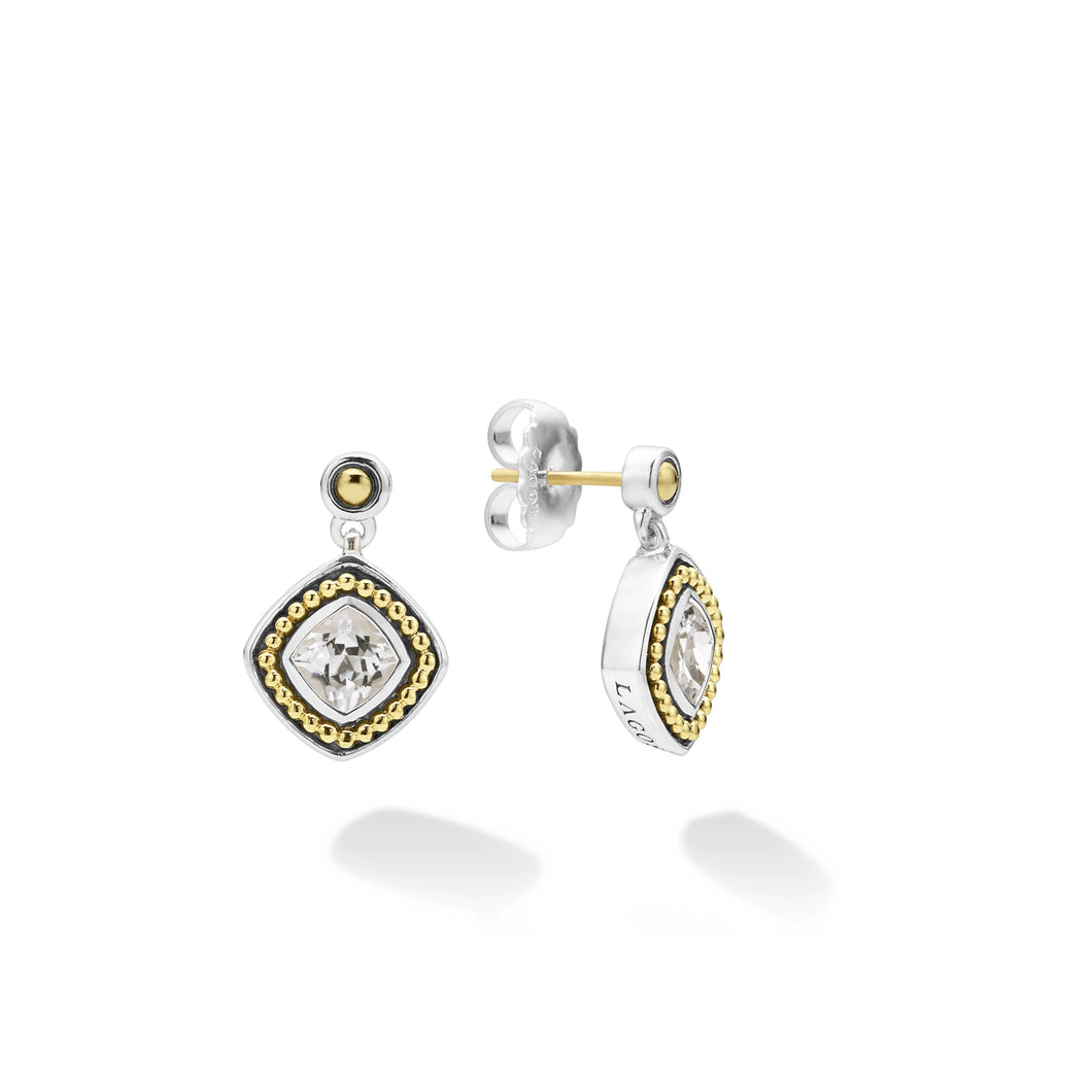 Rittenhouse White Topaz Drop Earrings