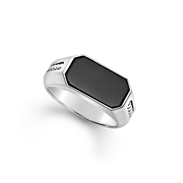 Anthem Onyx Octagon Ring