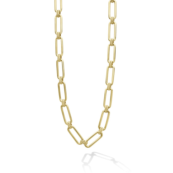 18K Gold Petite Link Necklace