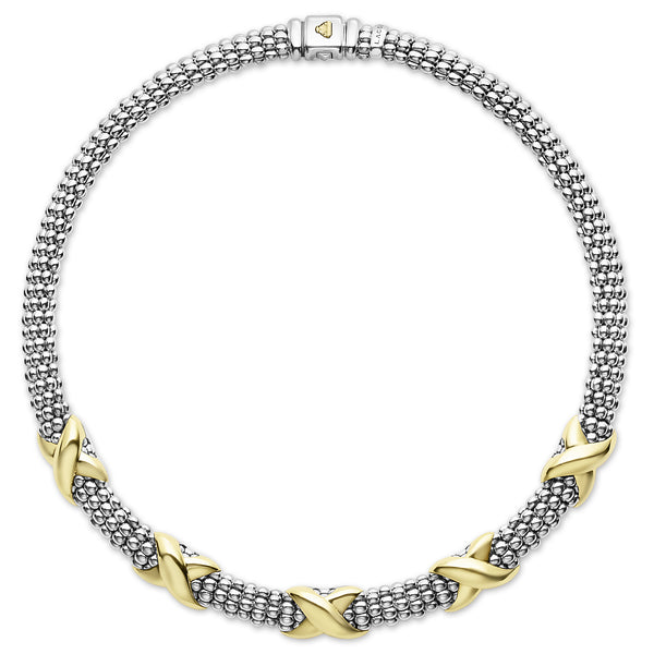 Embrace Five Station X Caviar Necklace