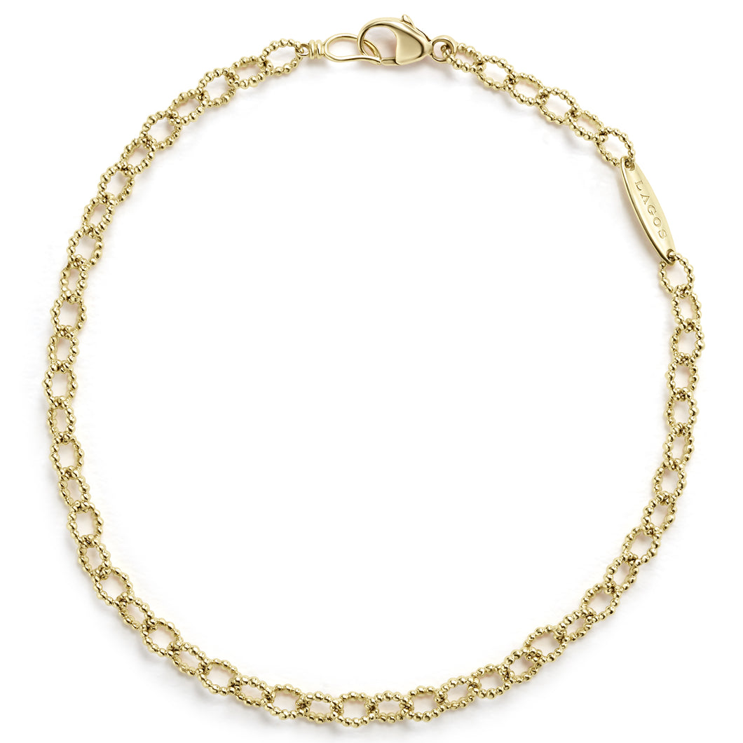 18K Gold Petite Link Bracelet