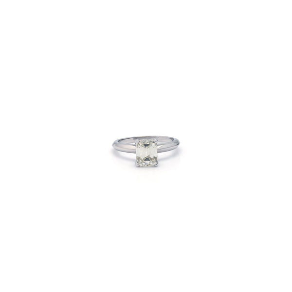 Emerald Cut Solitaire