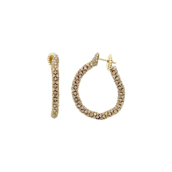 Pave Earrings