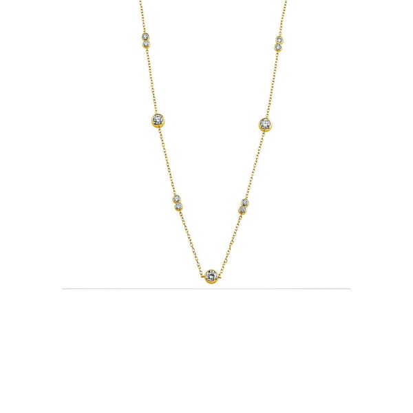 Diamond Line Necklace