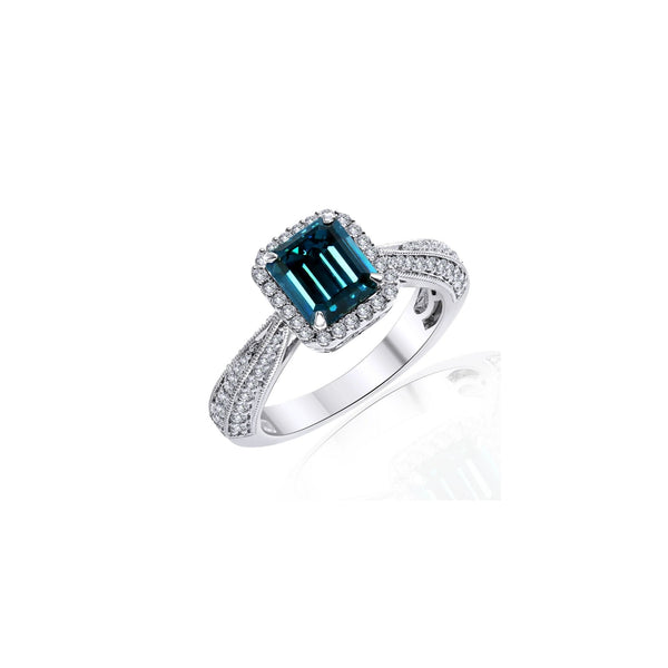 Emerald Cut Diamond Ring