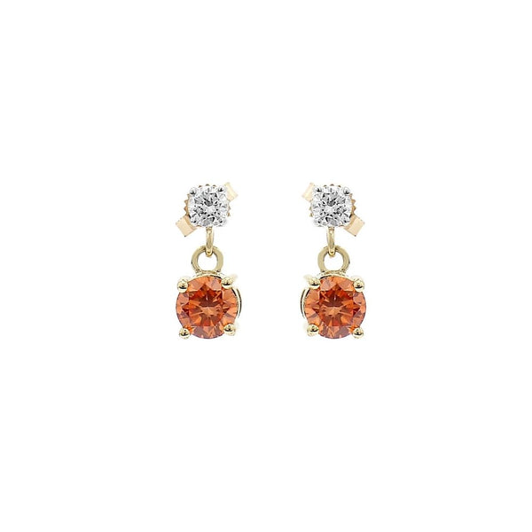 Bezel Earrings