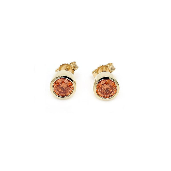 Bezel Earrings
