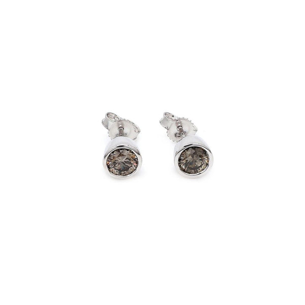 Bezel Earrings