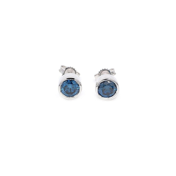 Bezel Earrings