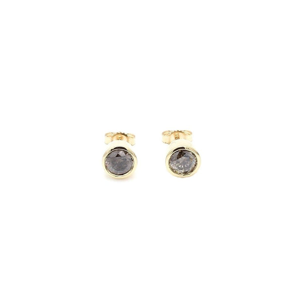 Bezel Earrings