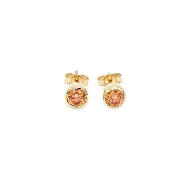 Bezel Earrings