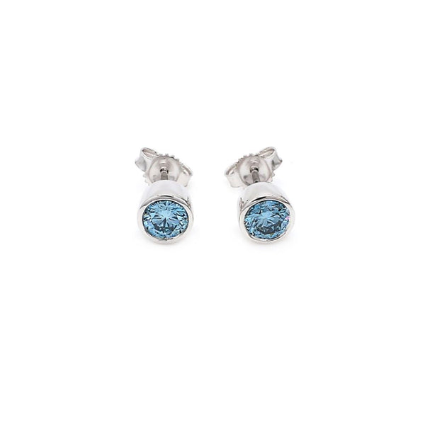 Bezel Earrings