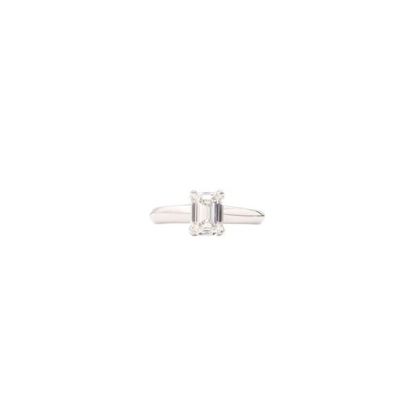 Emerald Cut Solitaire