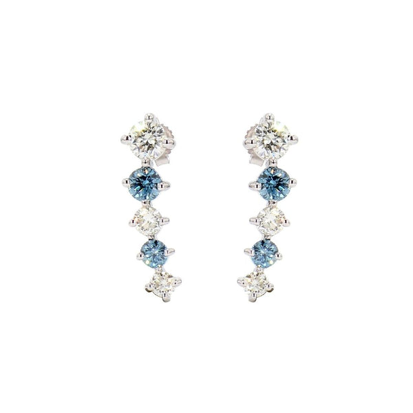 Diamond Climber Earrings