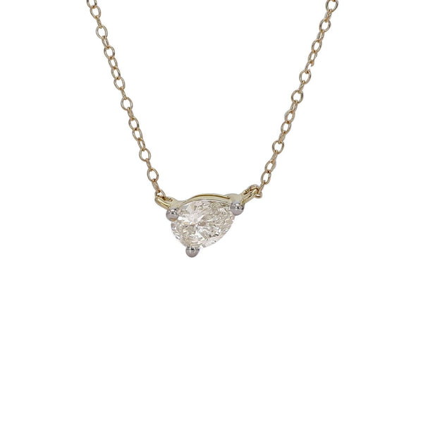 Pear Diamond Pendant