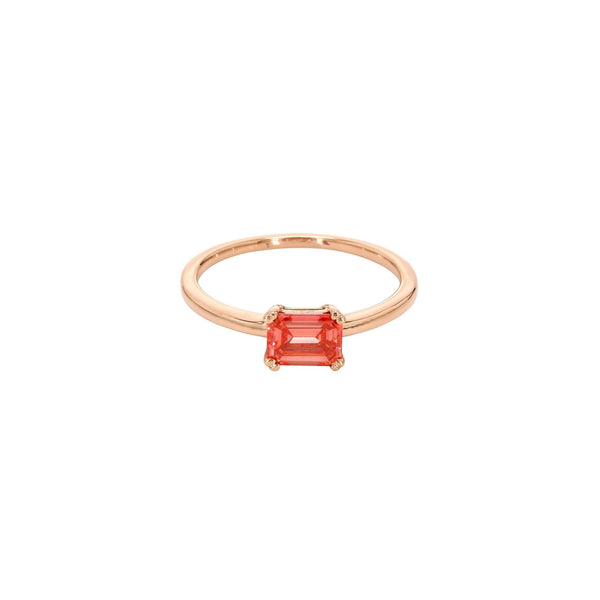 Emerald Cut Diamond Ring