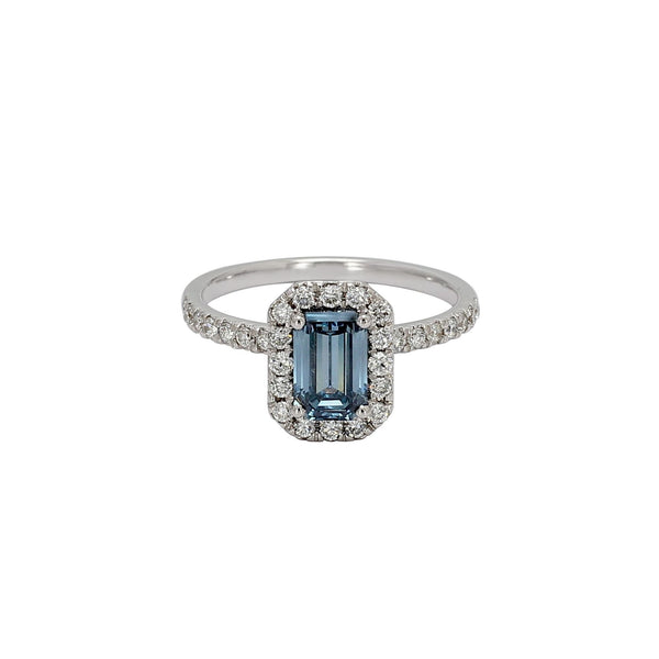 Emerald Cut Diamond Ring
