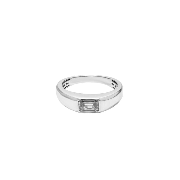Emerald Cut Diamond Ring
