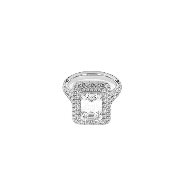 Emerald Cut Diamond Ring