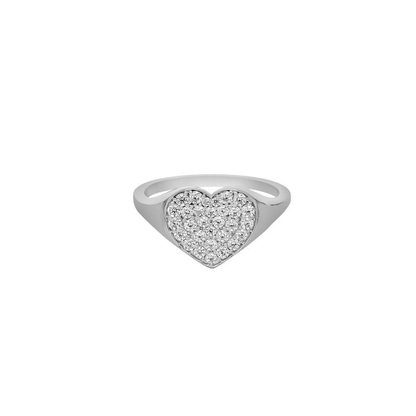 Diamond Heart Ring