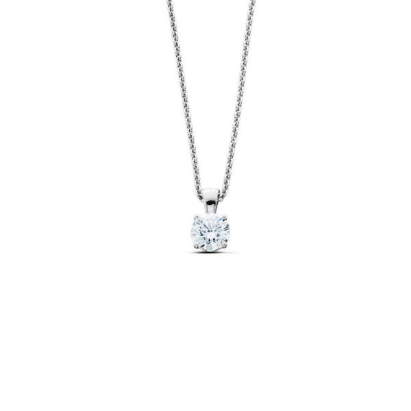 Diamond Solitaire Pendant