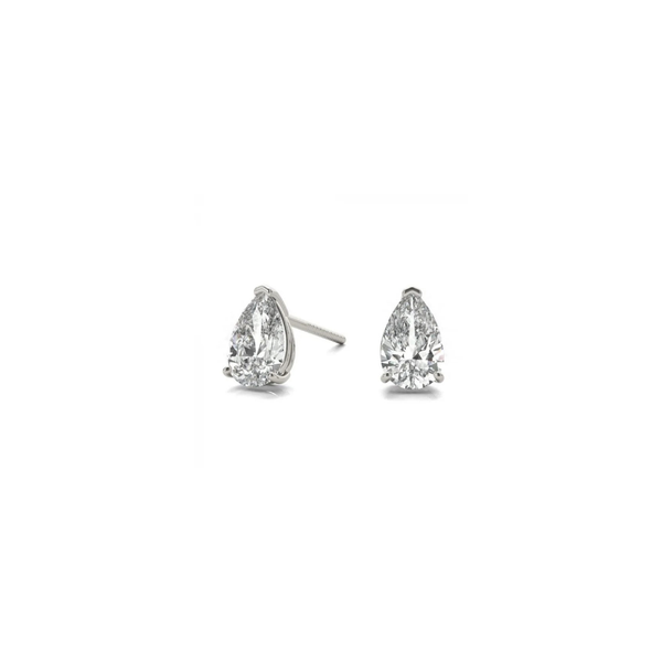 1.50 ctw. Pear Stud Earrings