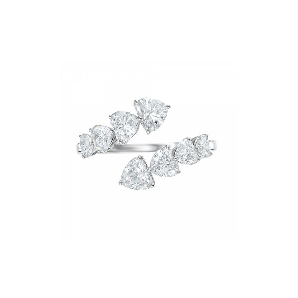 Heart Bypass Diamond Ring