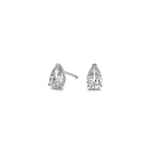 2.00 ctw. Pear Stud Earrings