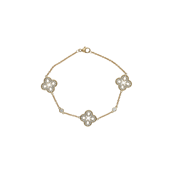 Clover Diamond Bracelet