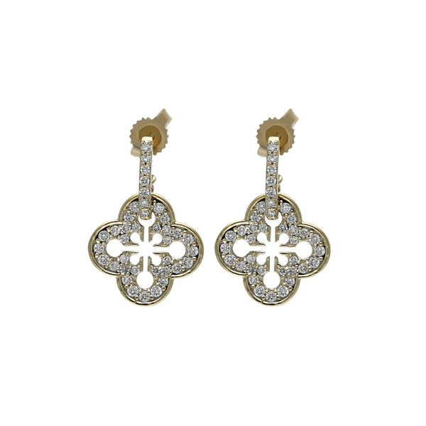 Clover Drop Earrings