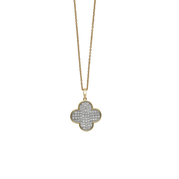 Clover Diamond Pendant