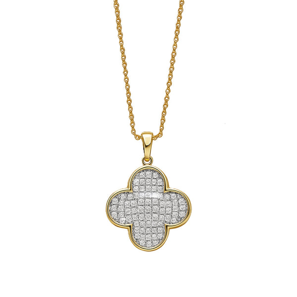 Clover Diamond Pendant