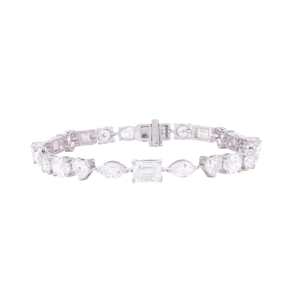 Multi Shape Tennis Bracelet