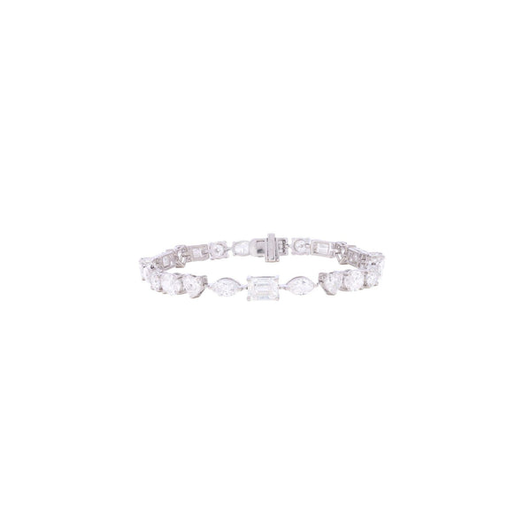 Multi Shape Tennis Bracelet