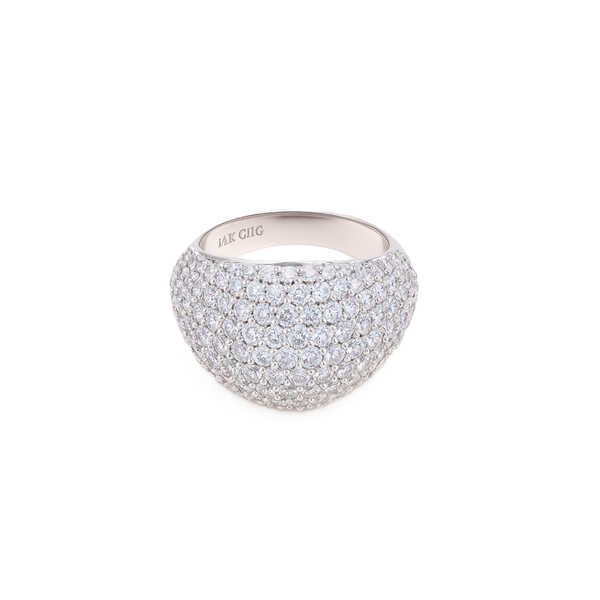 Pave Dome Ring