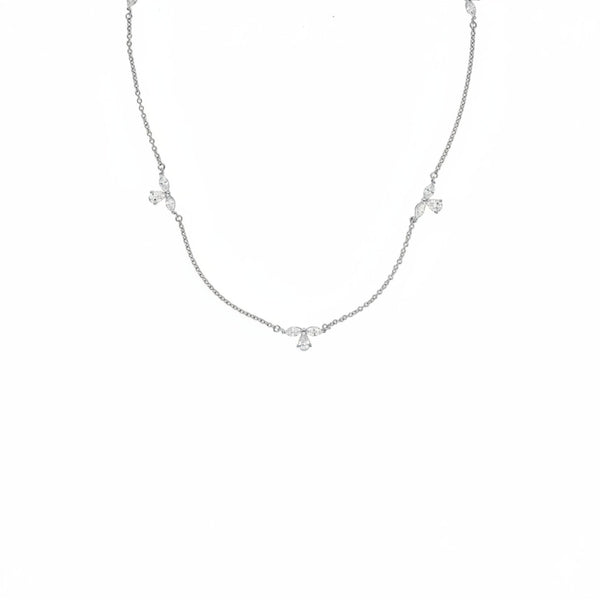Diamond Station Necklace