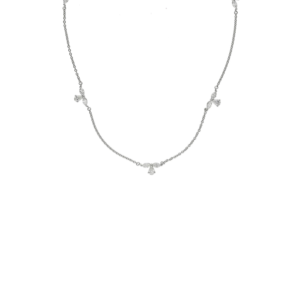Diamond Station Necklace