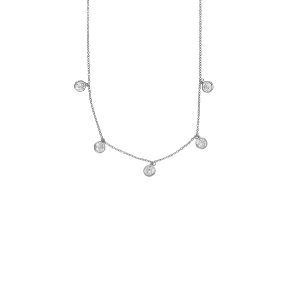 Diamond Station Necklae