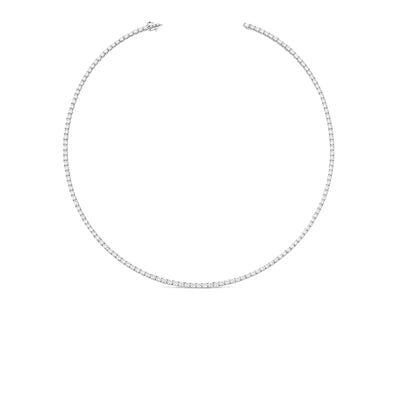 Diamond Tennis Necklace - 7ctw