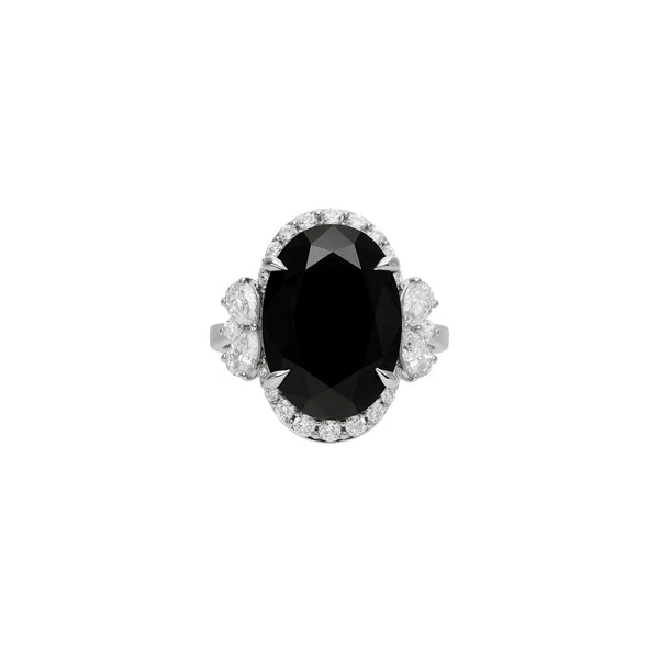 Black Diamond Statement Ring